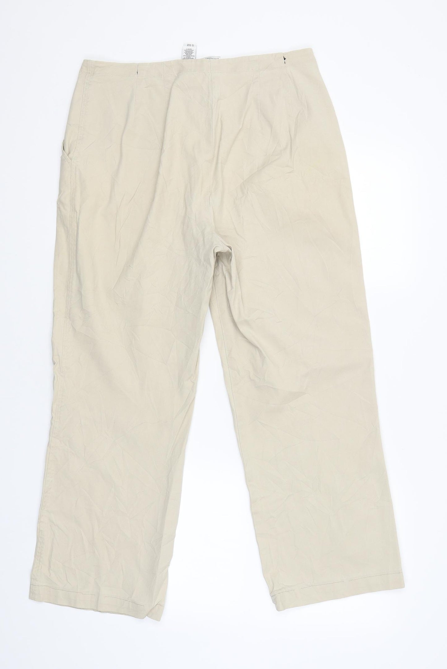 Villager Sport Womens Beige   Trousers  Size 8 L25 in