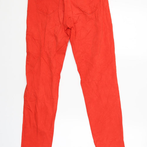 Top Secret Womens Red   Capri Trousers Size 36 L26 in
