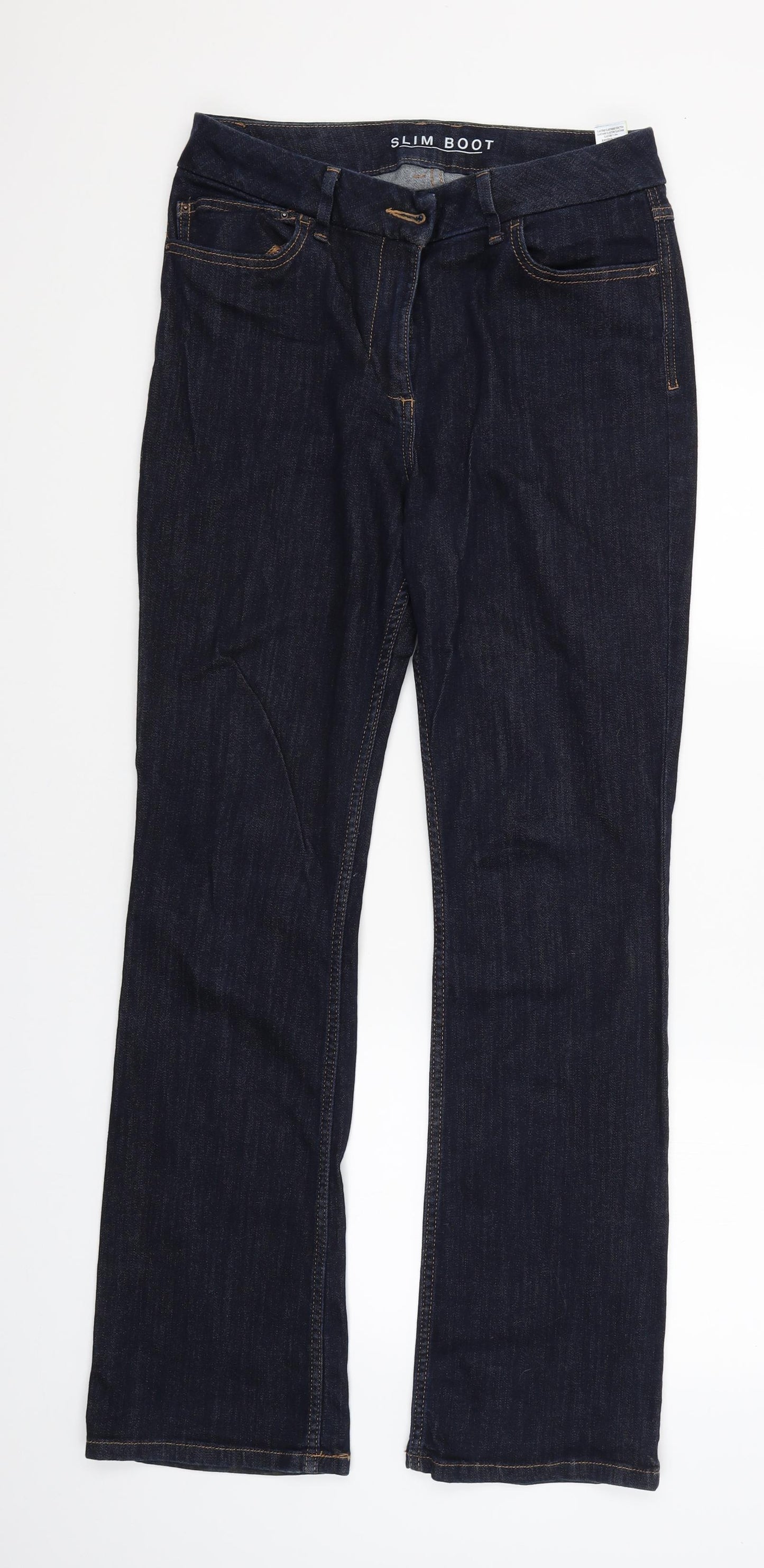 Enhancer Jeans Womens Blue   Straight Jeans Size 16 L28 in