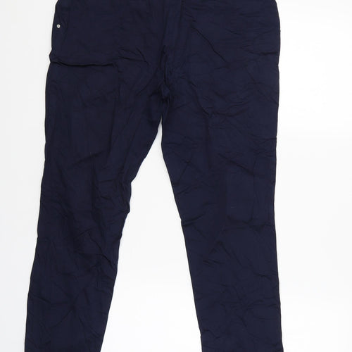 Solar Womens Blue   Windbreaker Trousers Size 38 L25 in