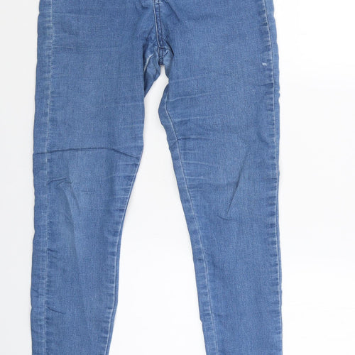 Denim & Co. Womens Blue   Straight Jeans Size 10 L29 in