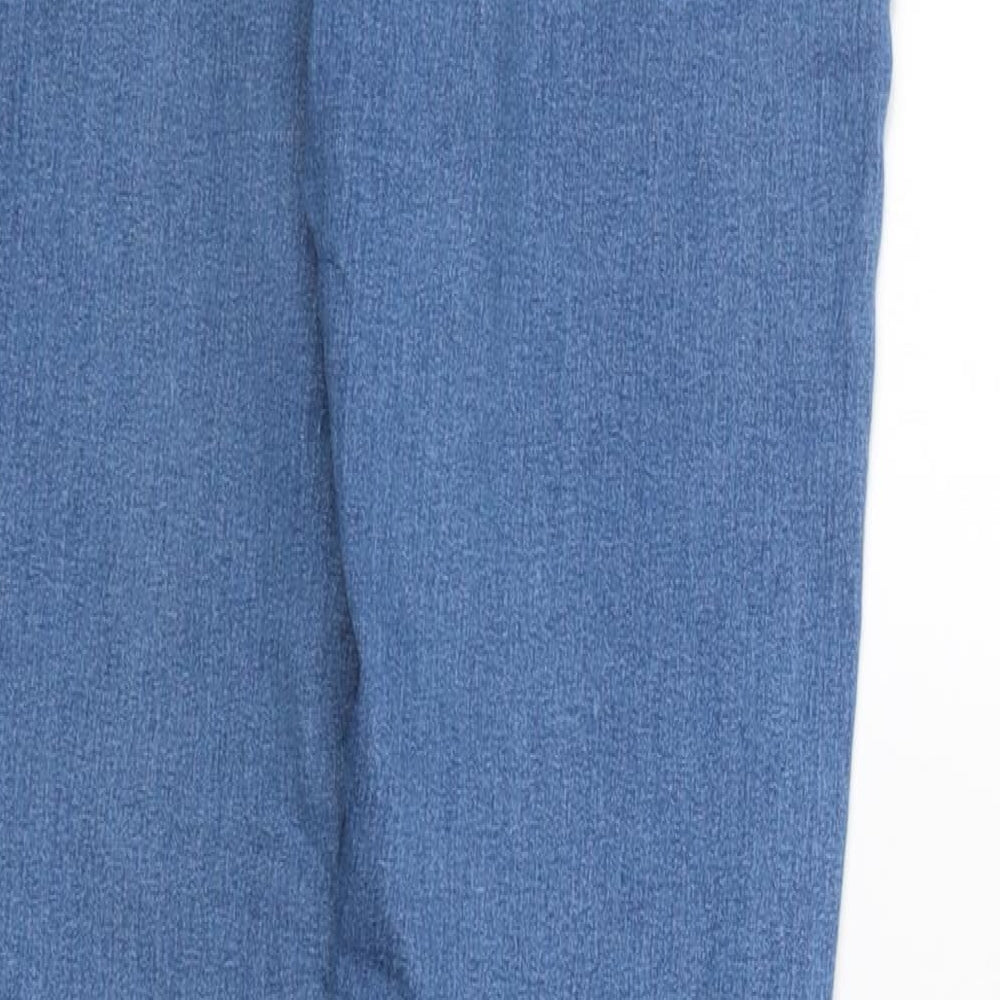 Denim & Co. Womens Blue   Straight Jeans Size 10 L29 in
