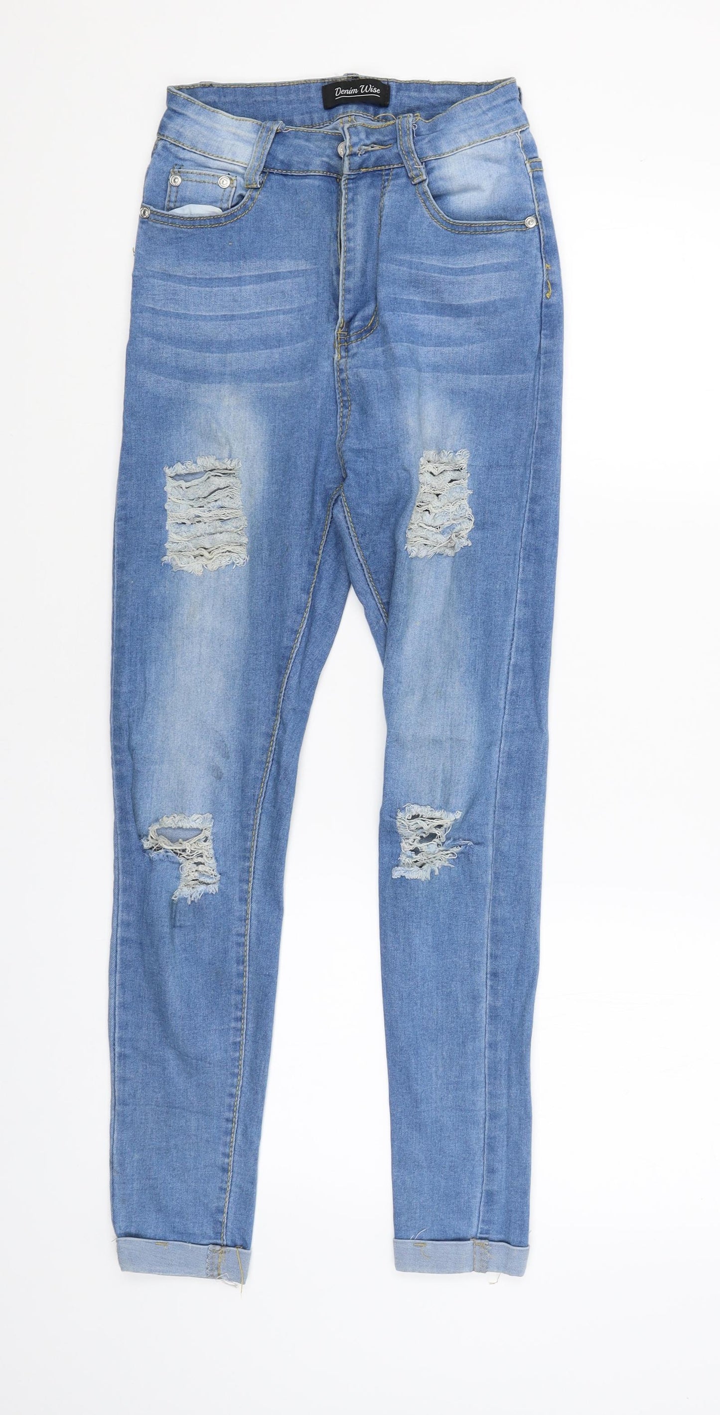 Denim Wise Womens Blue   Skinny Jeans Size 6 L27 in