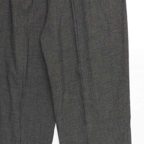Ibris Style Womens Grey   Capri Trousers Size 44 L26 in