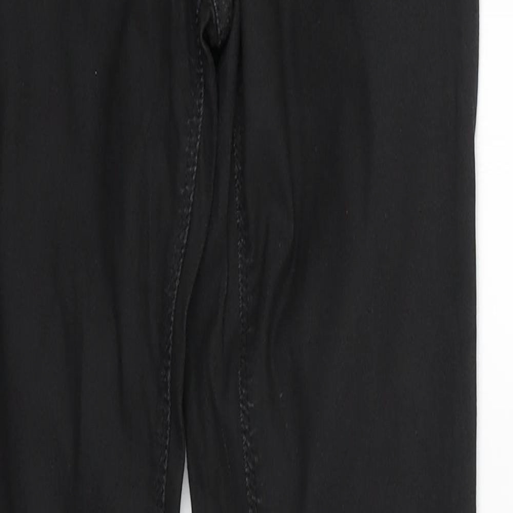River Island Womens Black   Capri Trousers Size 8 L28 in