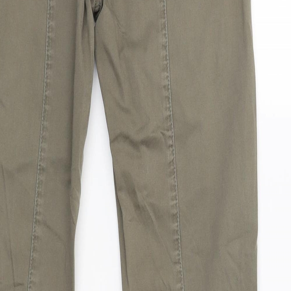 Karen Millen Womens Beige   Cargo Trousers Size 12 L28 in