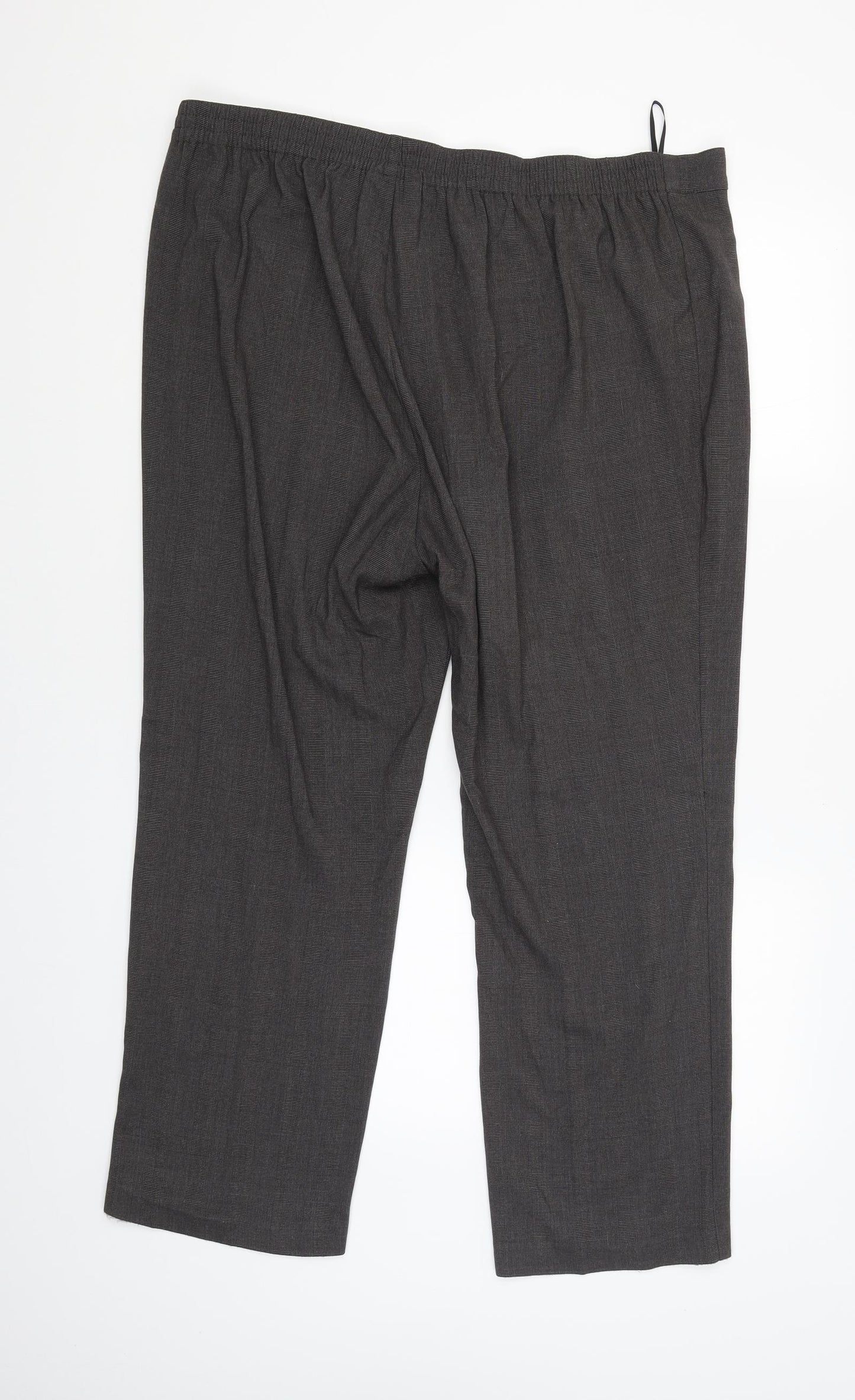 M&S Womens Grey   Jegging Trousers Size 18 L26 in