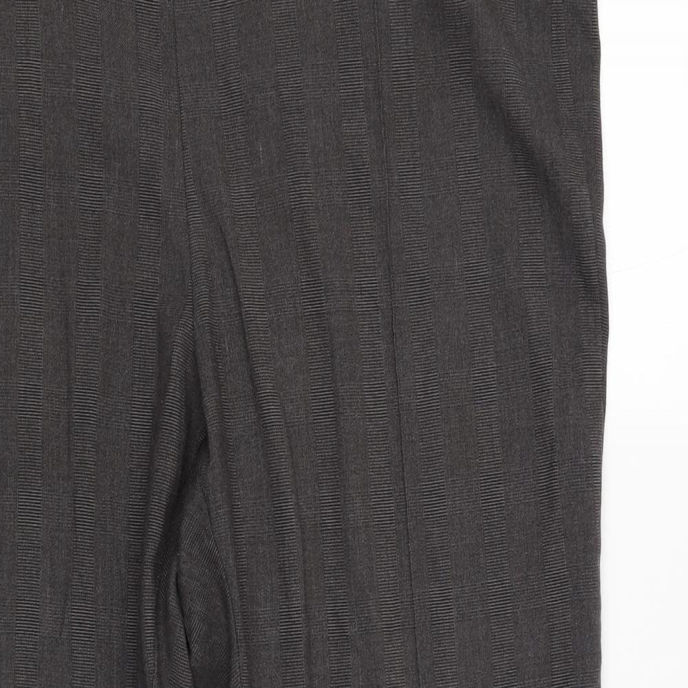 M&S Womens Grey   Jegging Trousers Size 18 L26 in