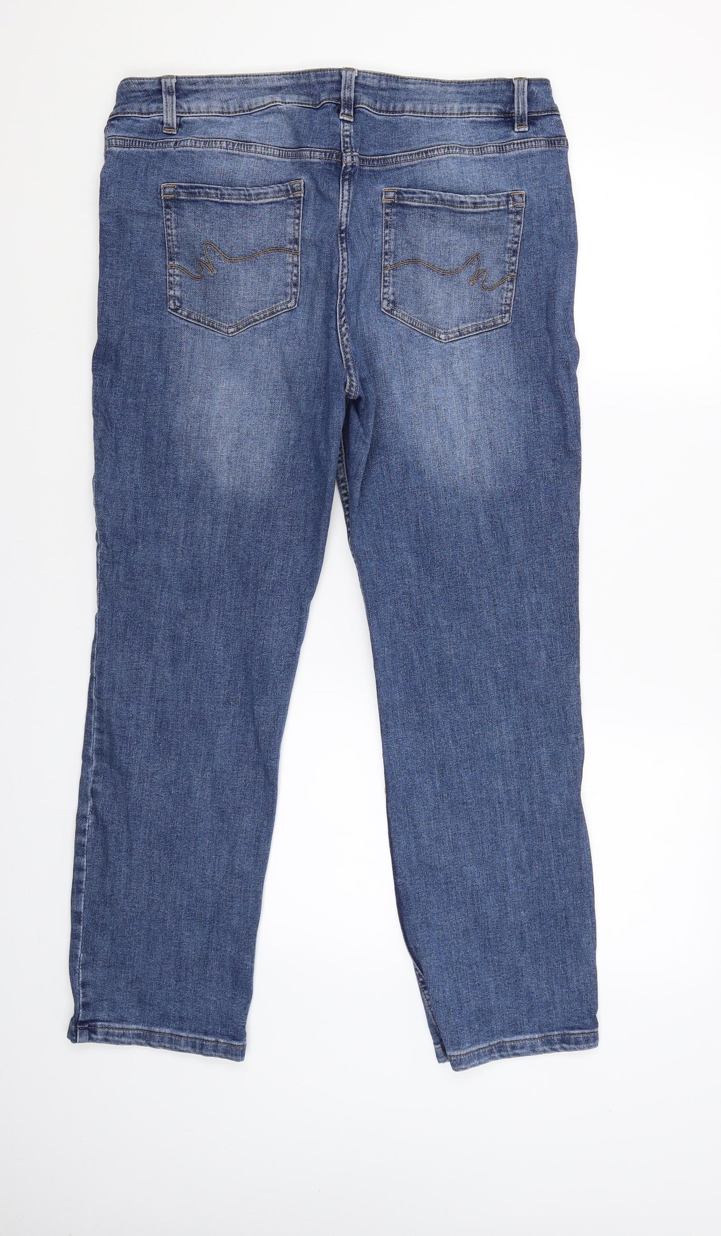 NEXT Womens Blue   Skinny Jeans Size 16 L27 in