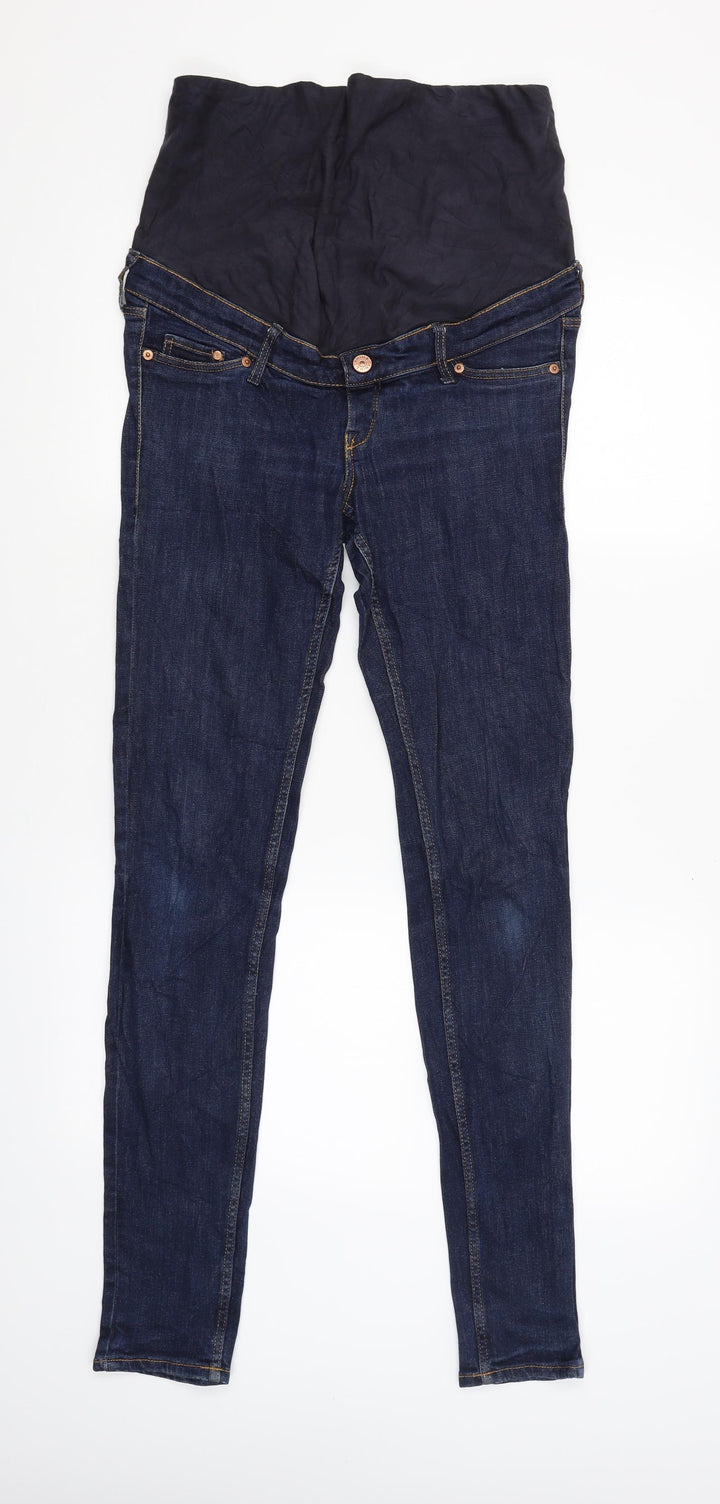 Denim Womens Blue Skinny Jeans Size 10 L30 in