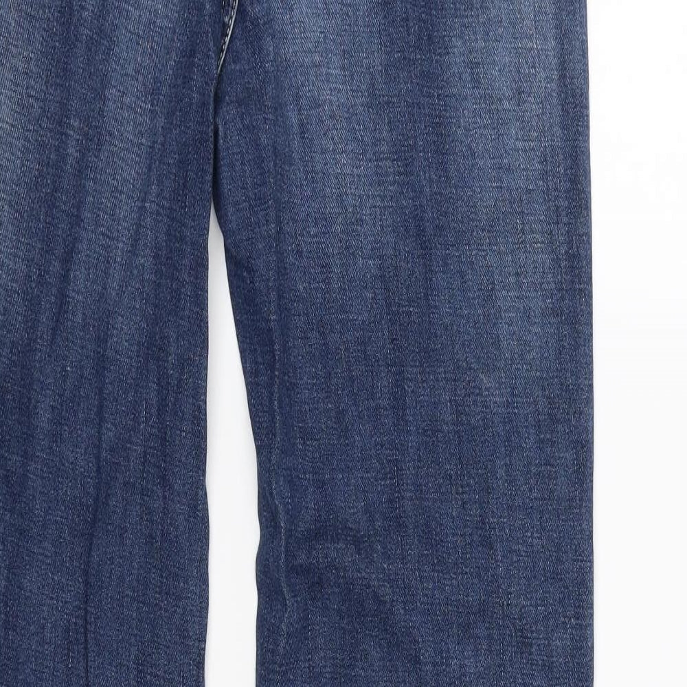 NEXT Womens Blue   Boyfriend Jeans Size 10 L29 in