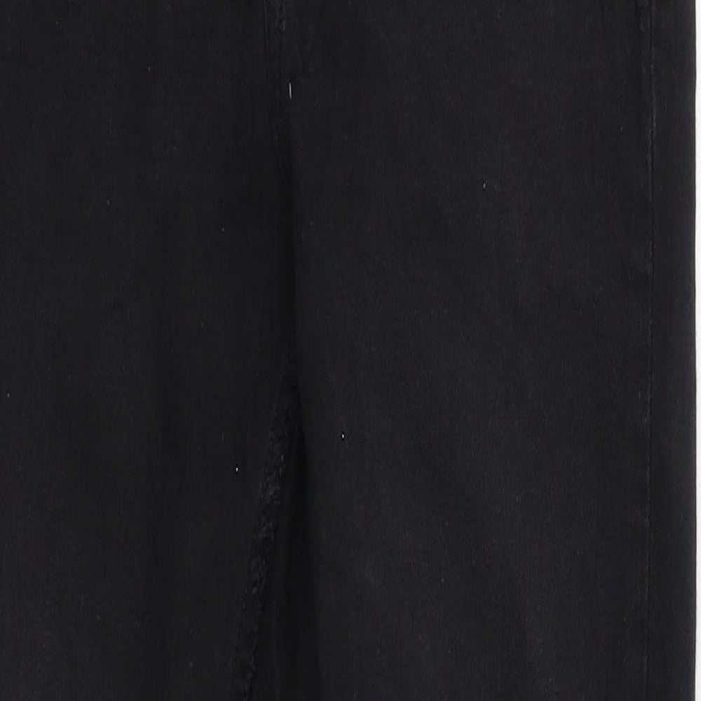 New Look Womens Black   Straight Jeans Size 10 L24 in