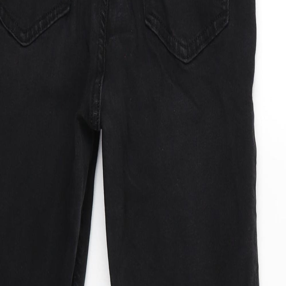 New Look Womens Black   Straight Jeans Size 10 L24 in