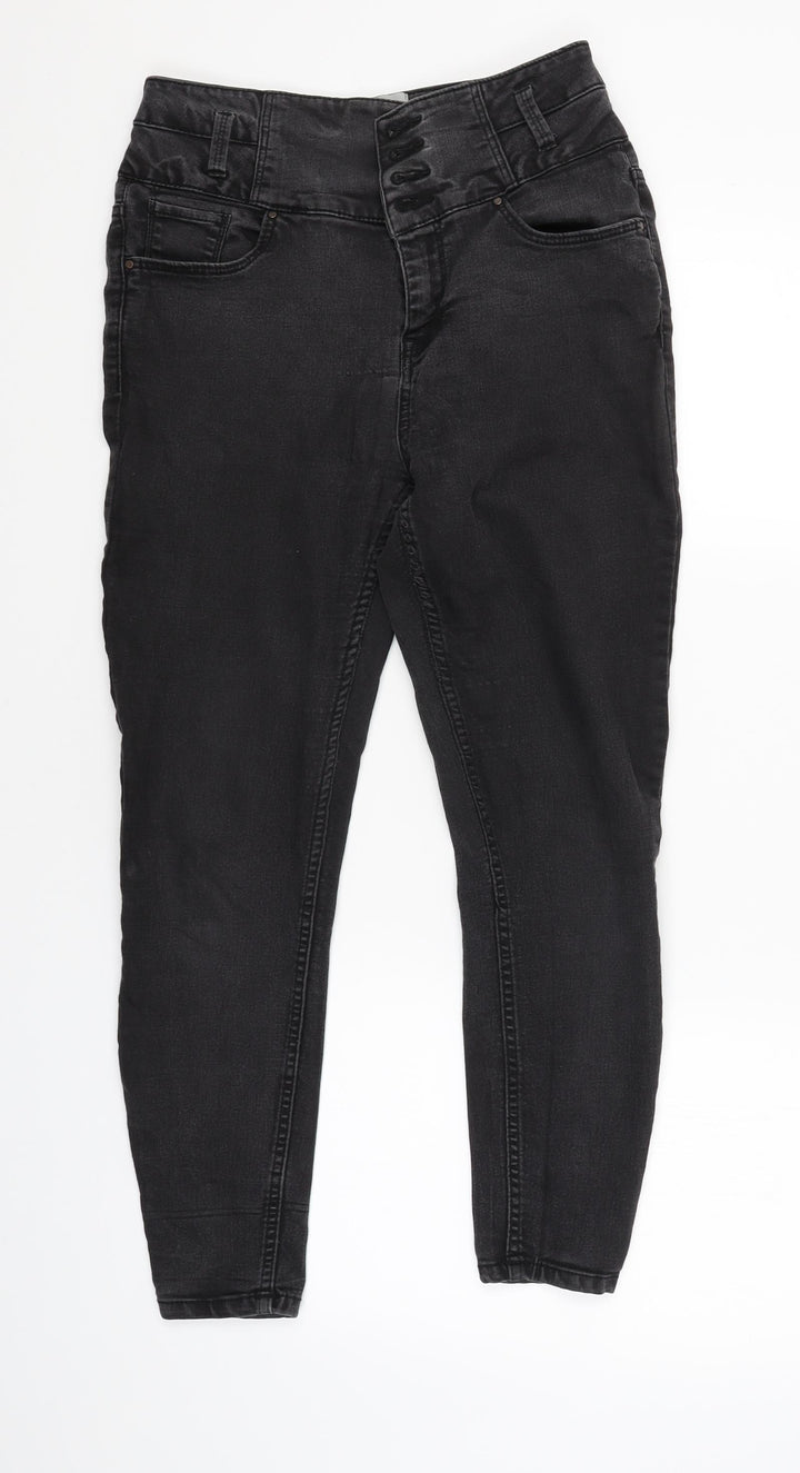 New Look Womens Black Skinny Jeans Size 12 L24 in