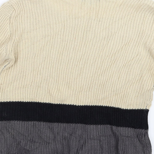 Originals Womens Beige  Knit Pullover Jumper Size 16