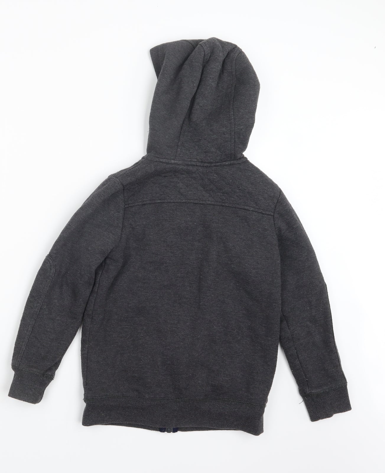 F&F Boys Grey   Full Zip Hoodie Size 8-9 Years