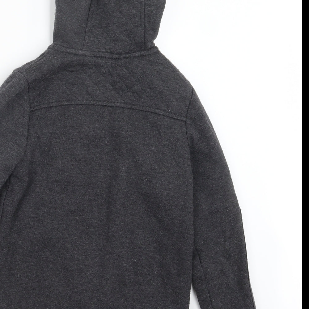 F&F Boys Grey   Full Zip Hoodie Size 8-9 Years