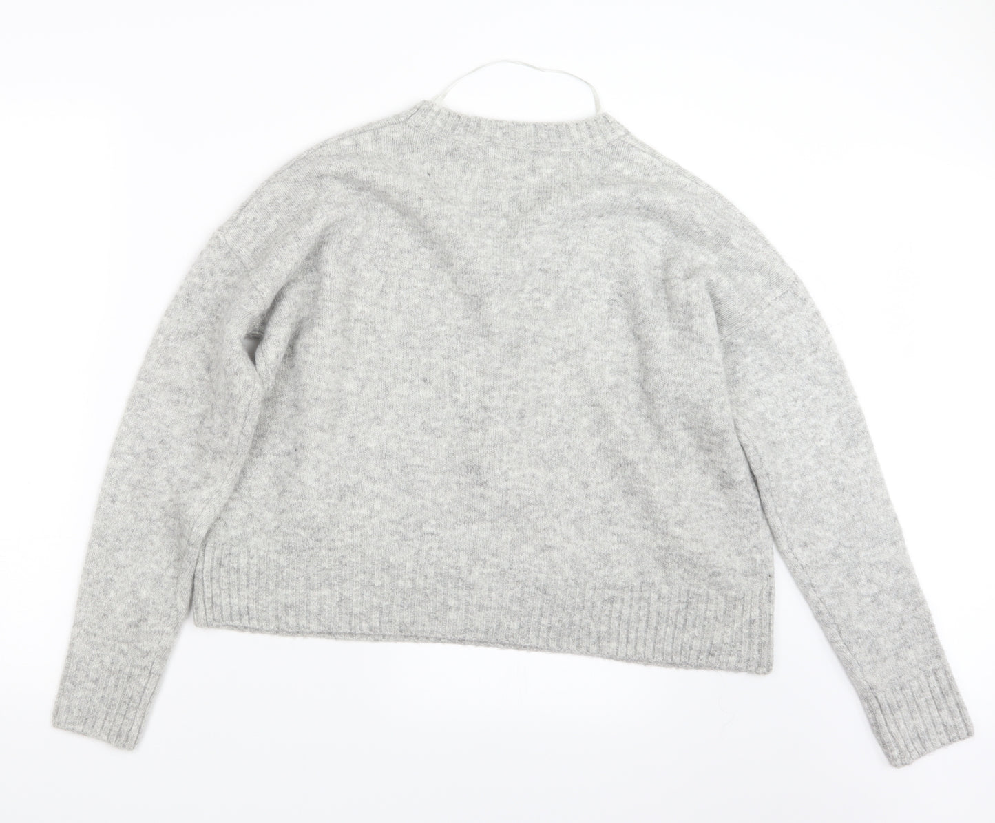 Primark Womens Grey  Knit Pullover Jumper Size 12