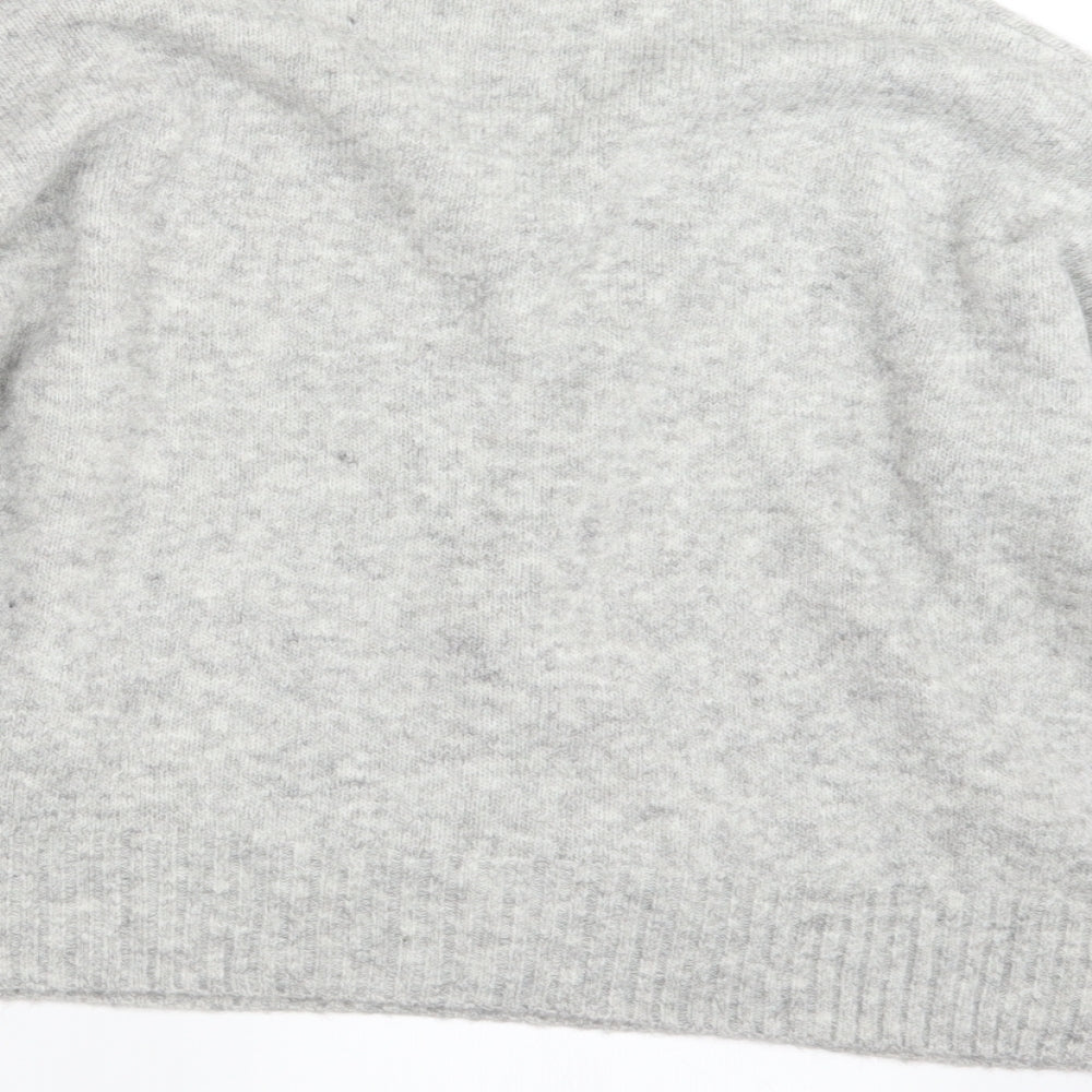 Primark Womens Grey  Knit Pullover Jumper Size 12