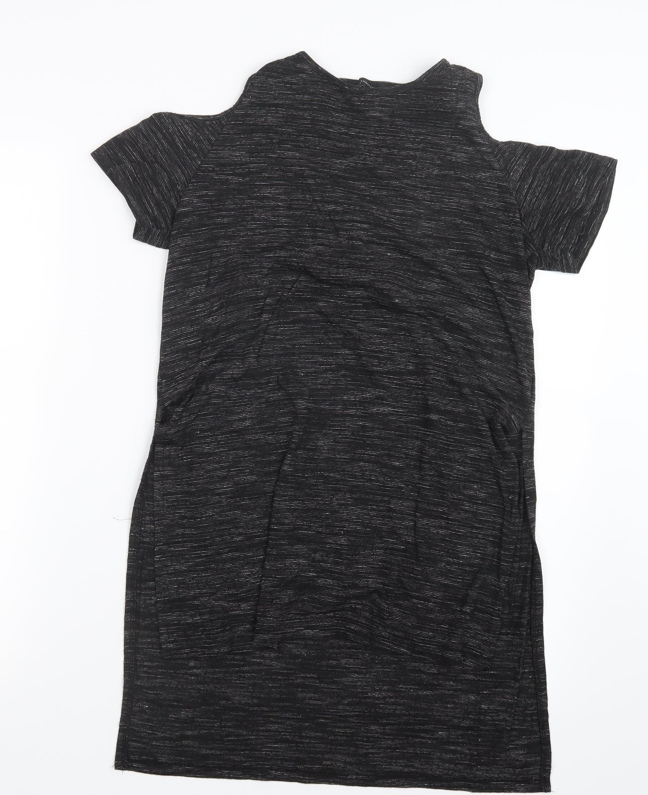 Atmosphere Womens Black   Basic T-Shirt Size 10  - Open Shoulders