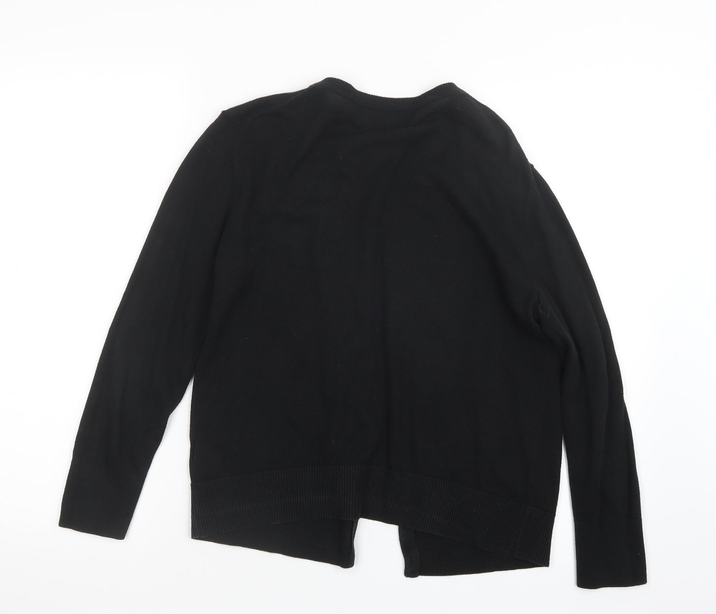 Gap Womens Black  Knit Cardigan Jumper Size M