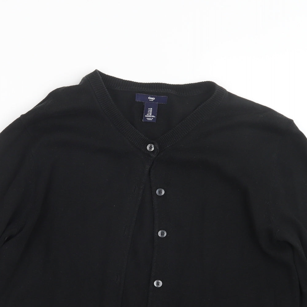 Gap Womens Black  Knit Cardigan Jumper Size M