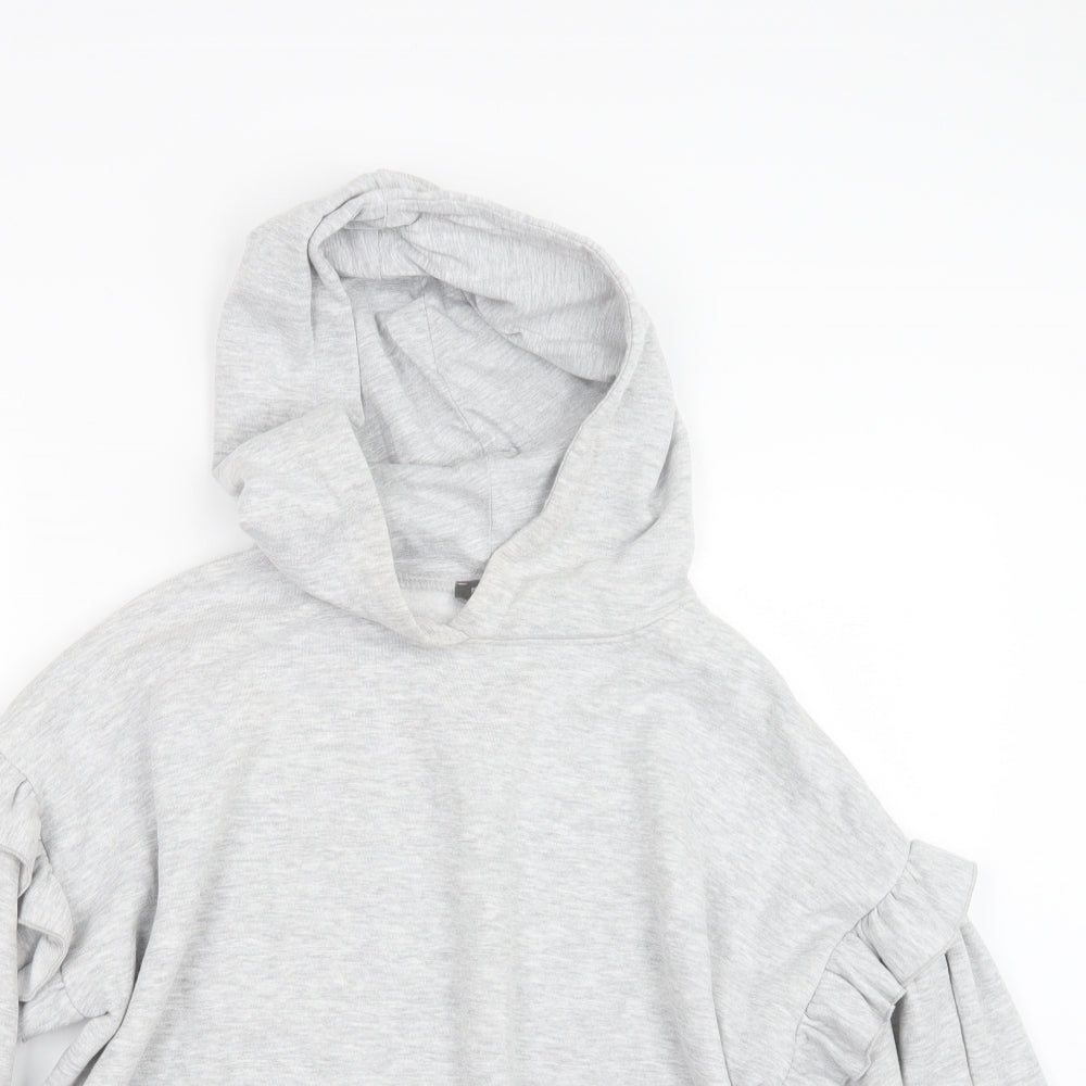 Primark Womens Grey   Pullover Hoodie Size 10