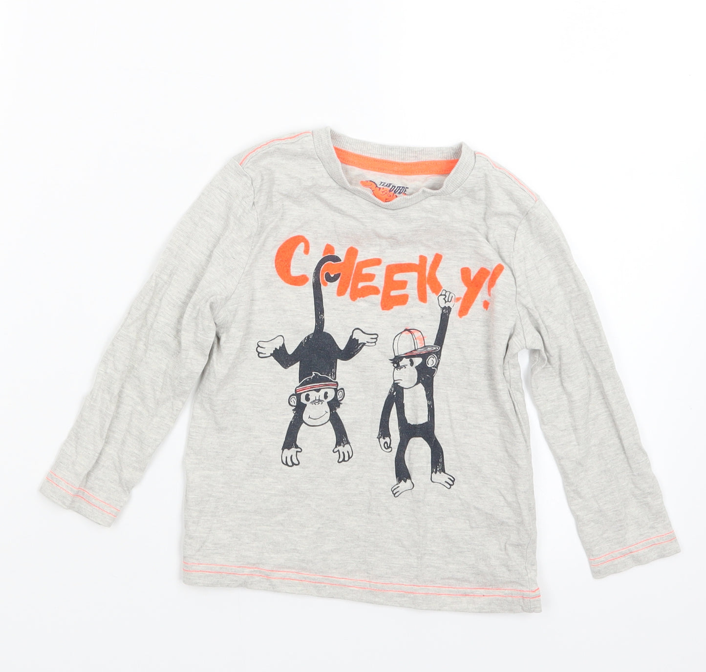 F&F Boys Grey   Basic T-Shirt Size 2-3 Years