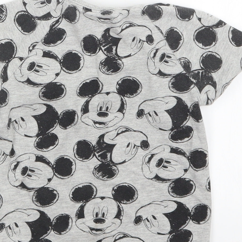 George Boys Grey Geometric  Dress Set Outfit/Set Size 12-18 Months  - Mickey Mouse