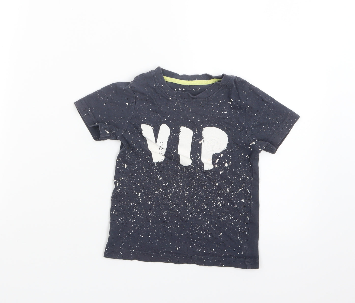 Nutmeg Boys Blue   Basic T-Shirt Size 2-3 Years