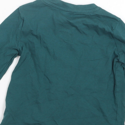 F&F Boys Green   Basic T-Shirt Size 18-24 Months