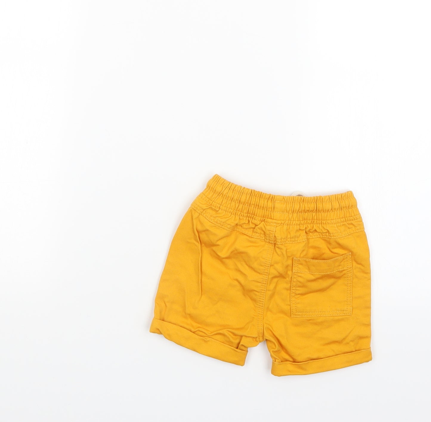 TU Boys Yellow   Cropped Trousers Size 12-18 Months