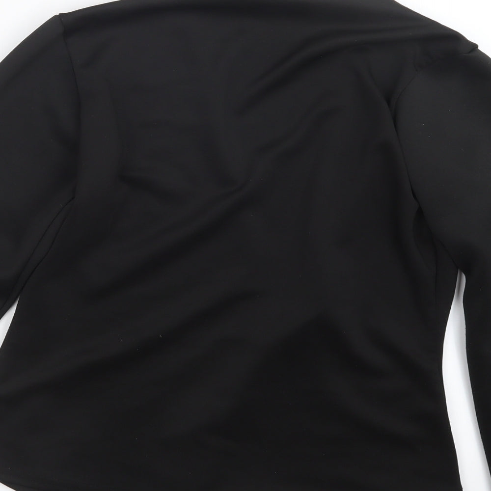 Boohoo Womens Black   Jacket  Size 12