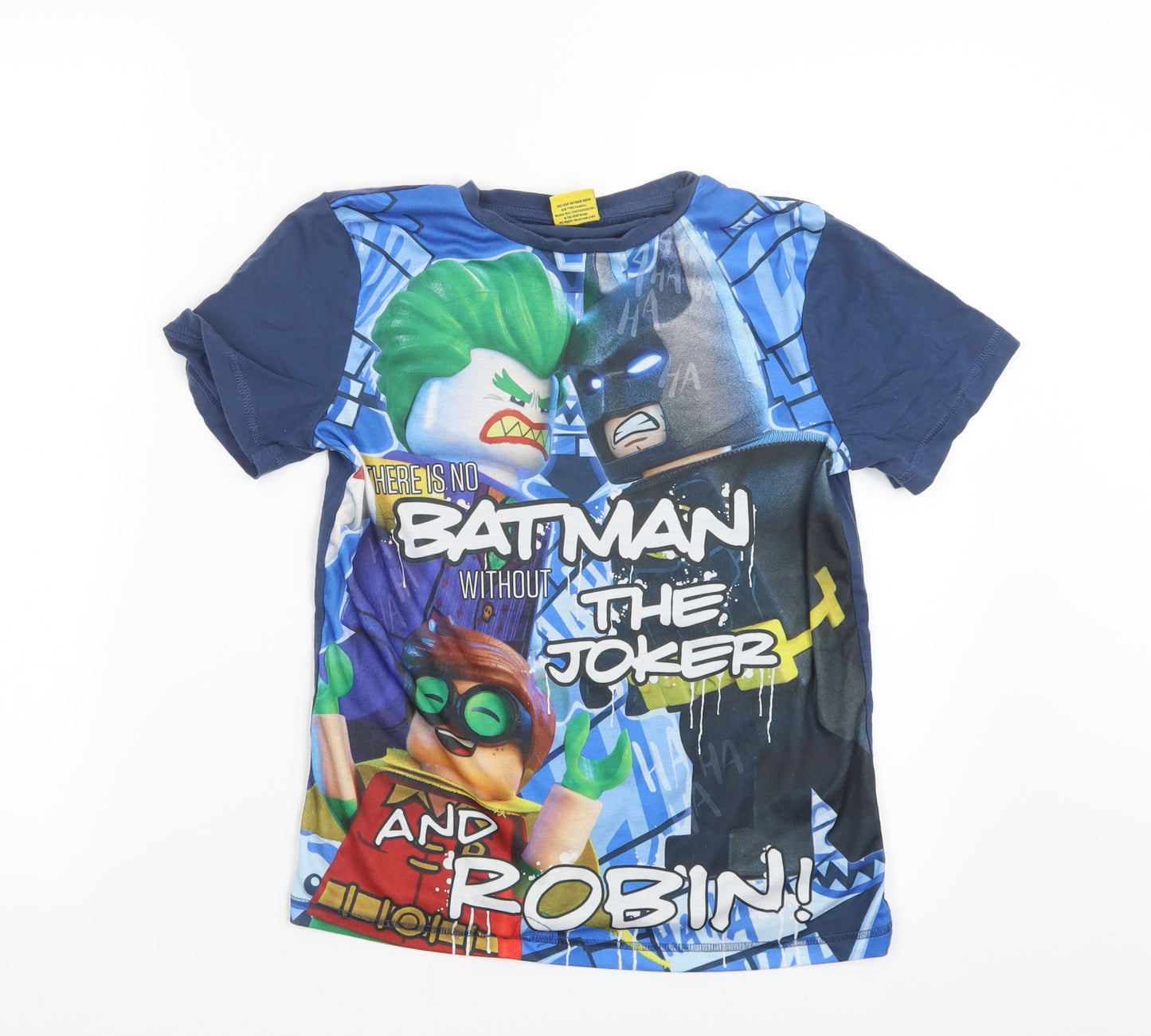 George Boys Blue   Basic T-Shirt Size 11-12 Years  - Batman