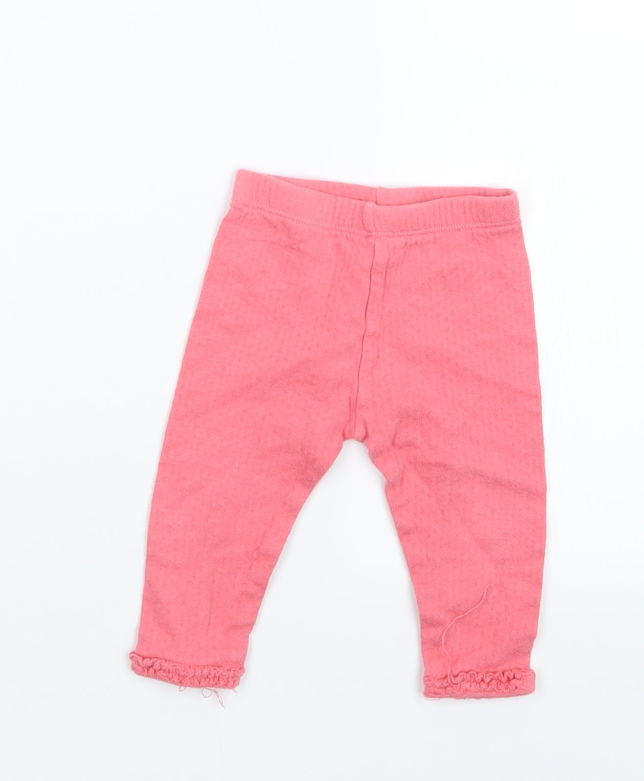 Mini Club Girls Pink   Capri Trousers Size 6-9 Months