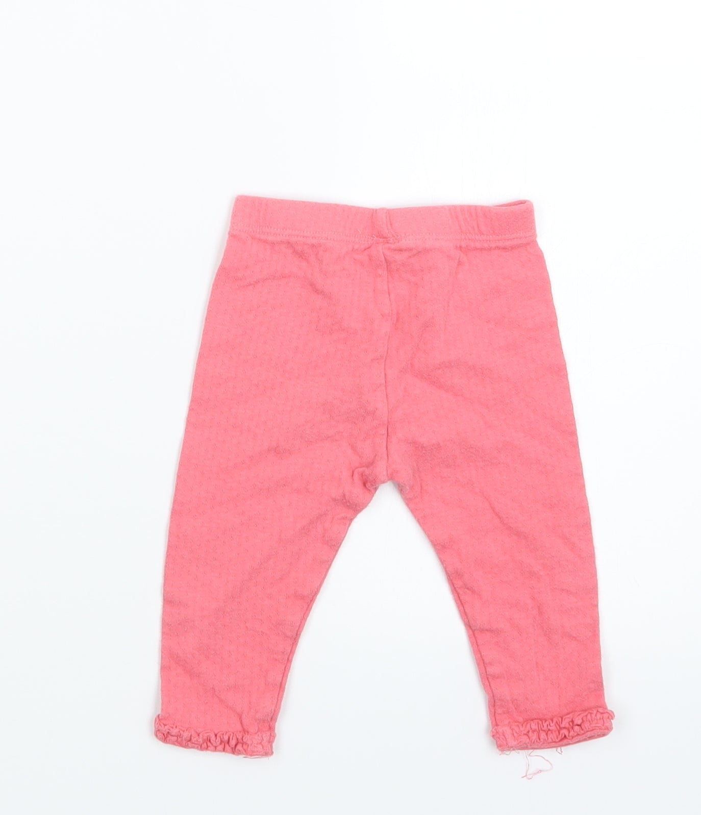 Mini Club Girls Pink   Capri Trousers Size 6-9 Months