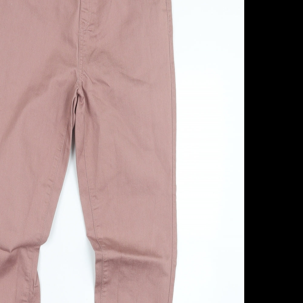 George Womens Pink  Denim Jegging Jeans Size 10 L29 in