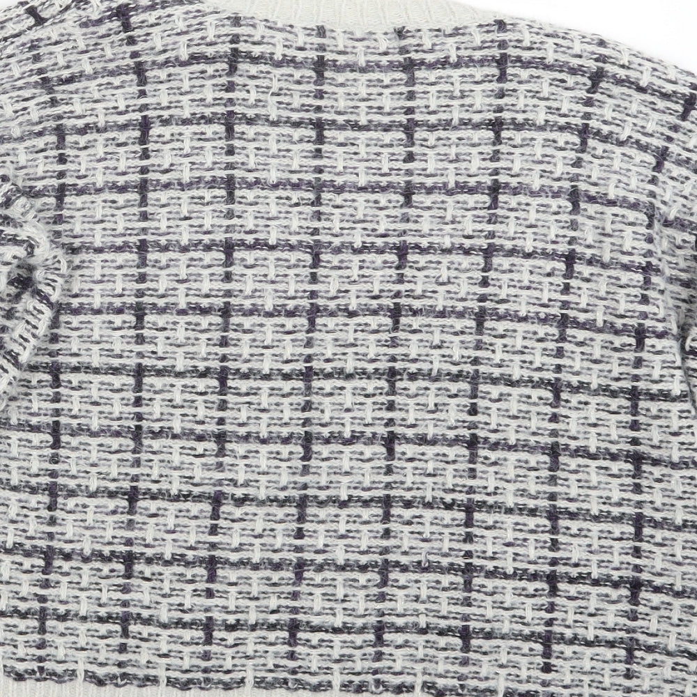 QED London Womens Blue  Knit Pullover Jumper Size L