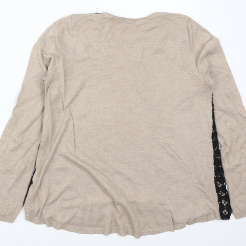 Marks and Spencer Womens Brown   Pullover Jumper Size 12