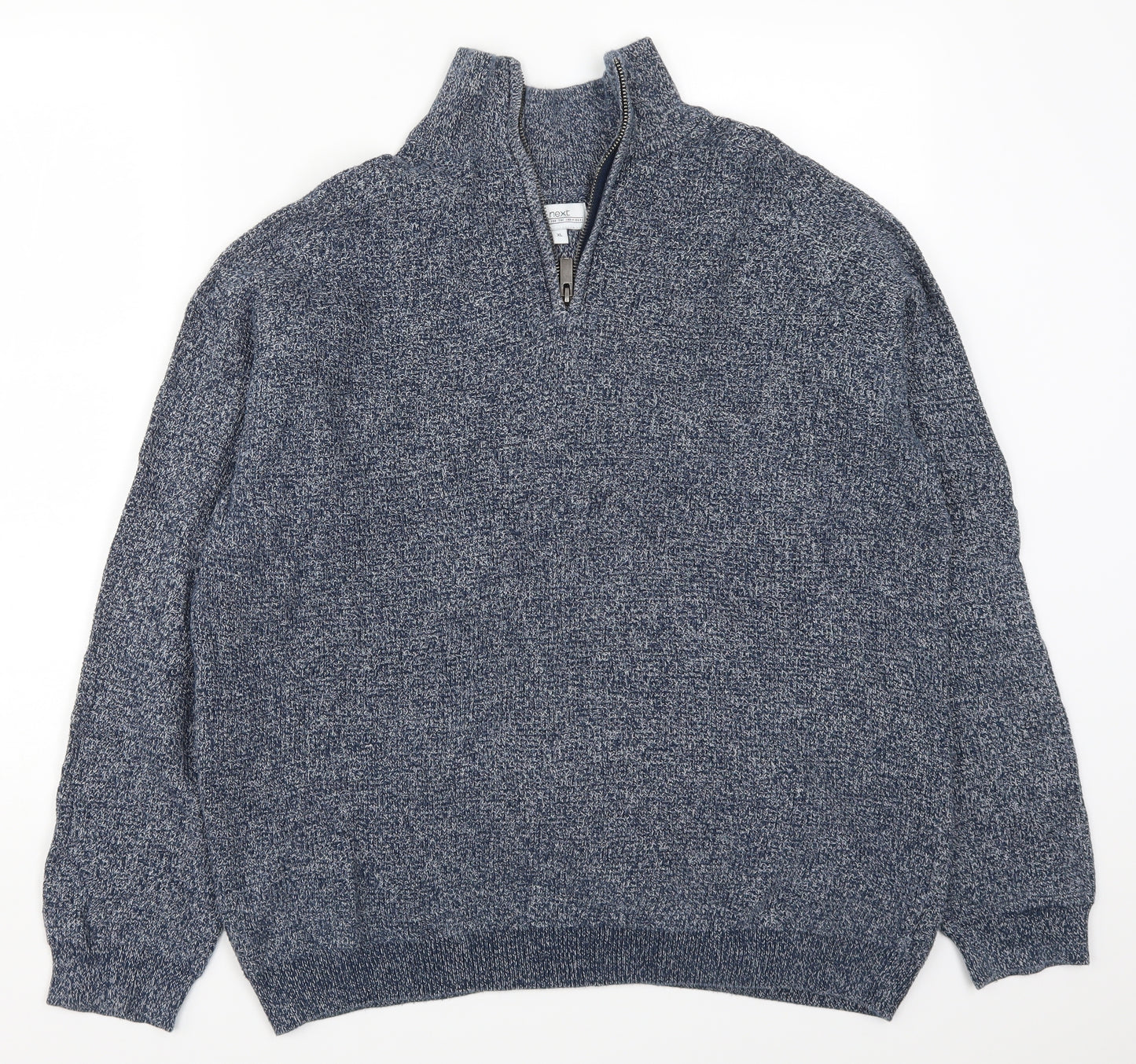 NEXT Mens Blue  Knit Pullover Jumper Size XL