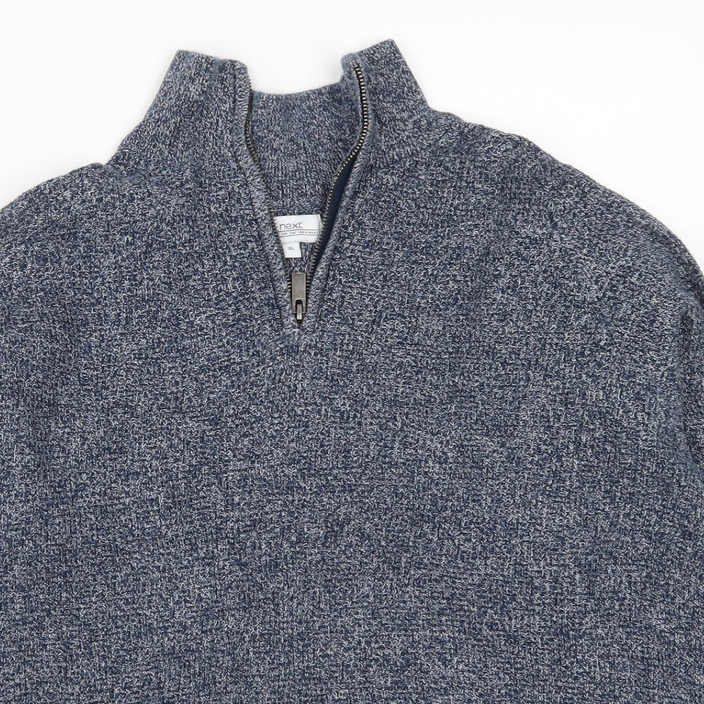 NEXT Mens Blue  Knit Pullover Jumper Size XL