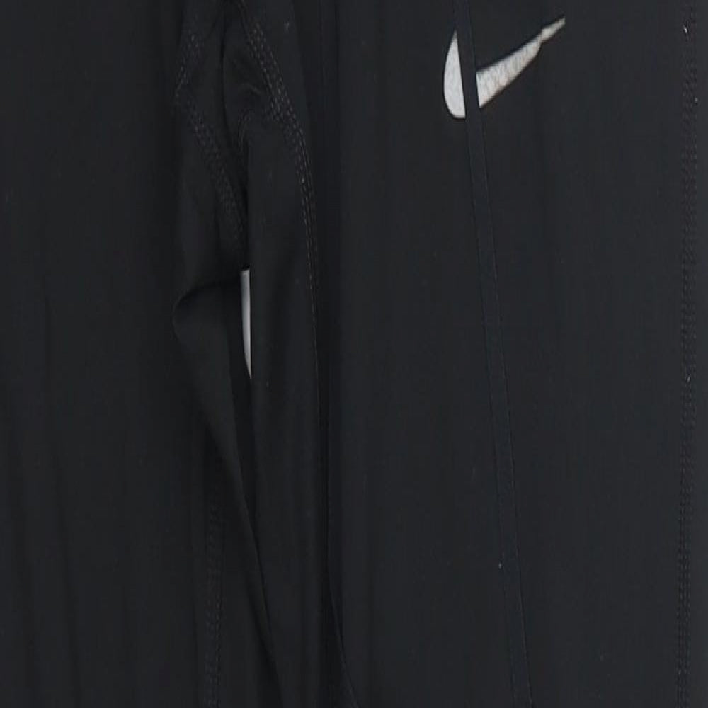 Nike Womens Black   Track Pants Leggings Size 26 in L26 in
