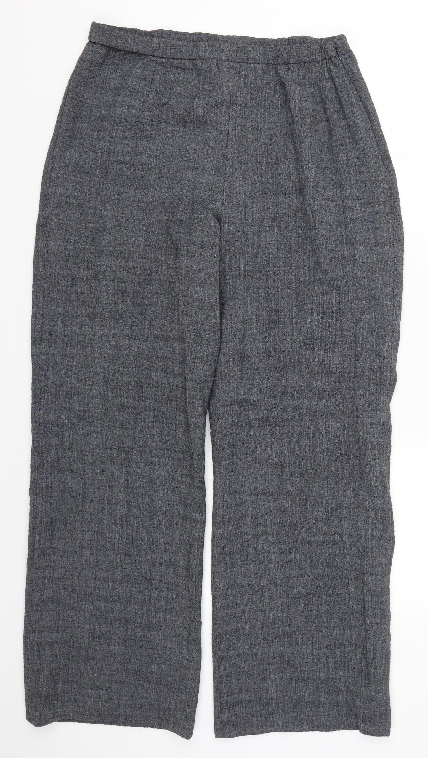 Howlands Womens Grey   Trousers  Size 16 L30 in