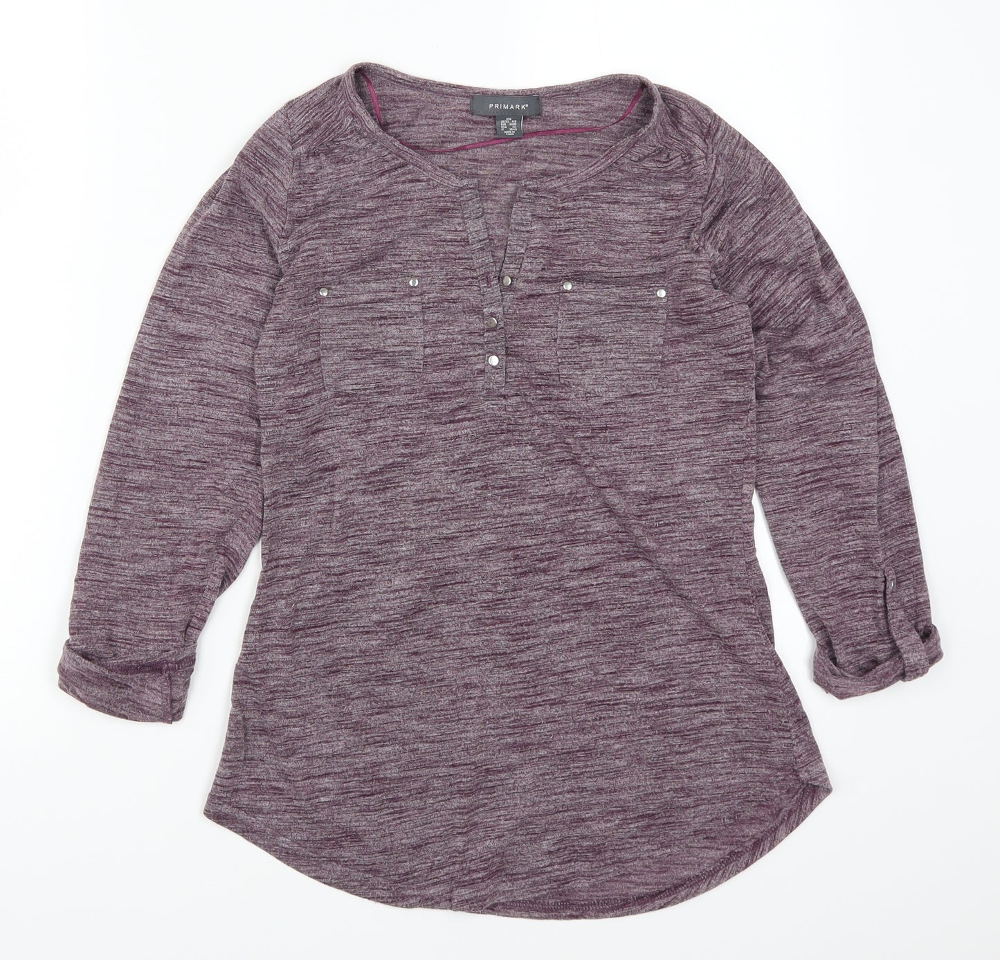 Primark Womens Purple   Basic T-Shirt Size 6