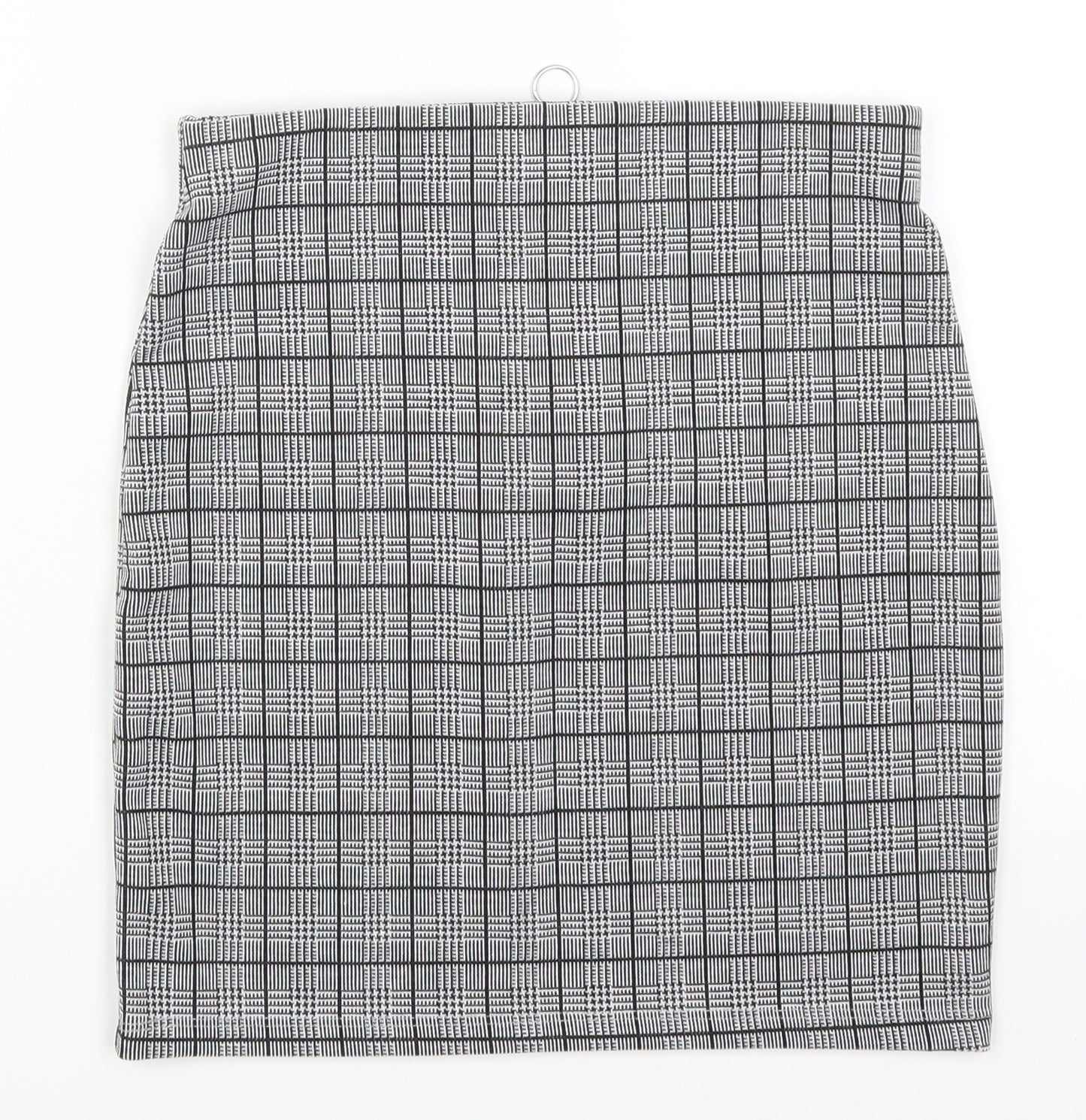 New Look Girls Grey Check  Mini Skirt Size 12-13 Years