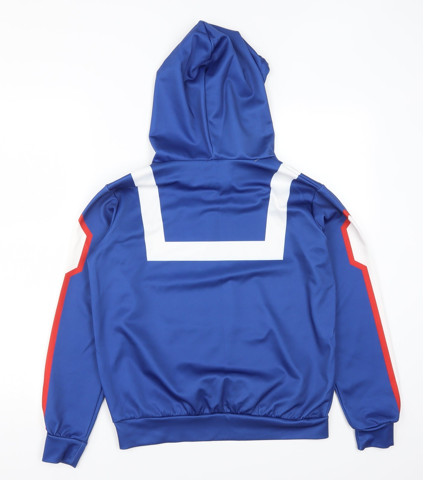 Preworn Mens Blue   Pullover Hoodie Size S  - Abstract