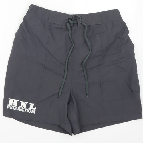 Modern Casuals Mens Grey   Athletic Shorts Size L - HNL Projection