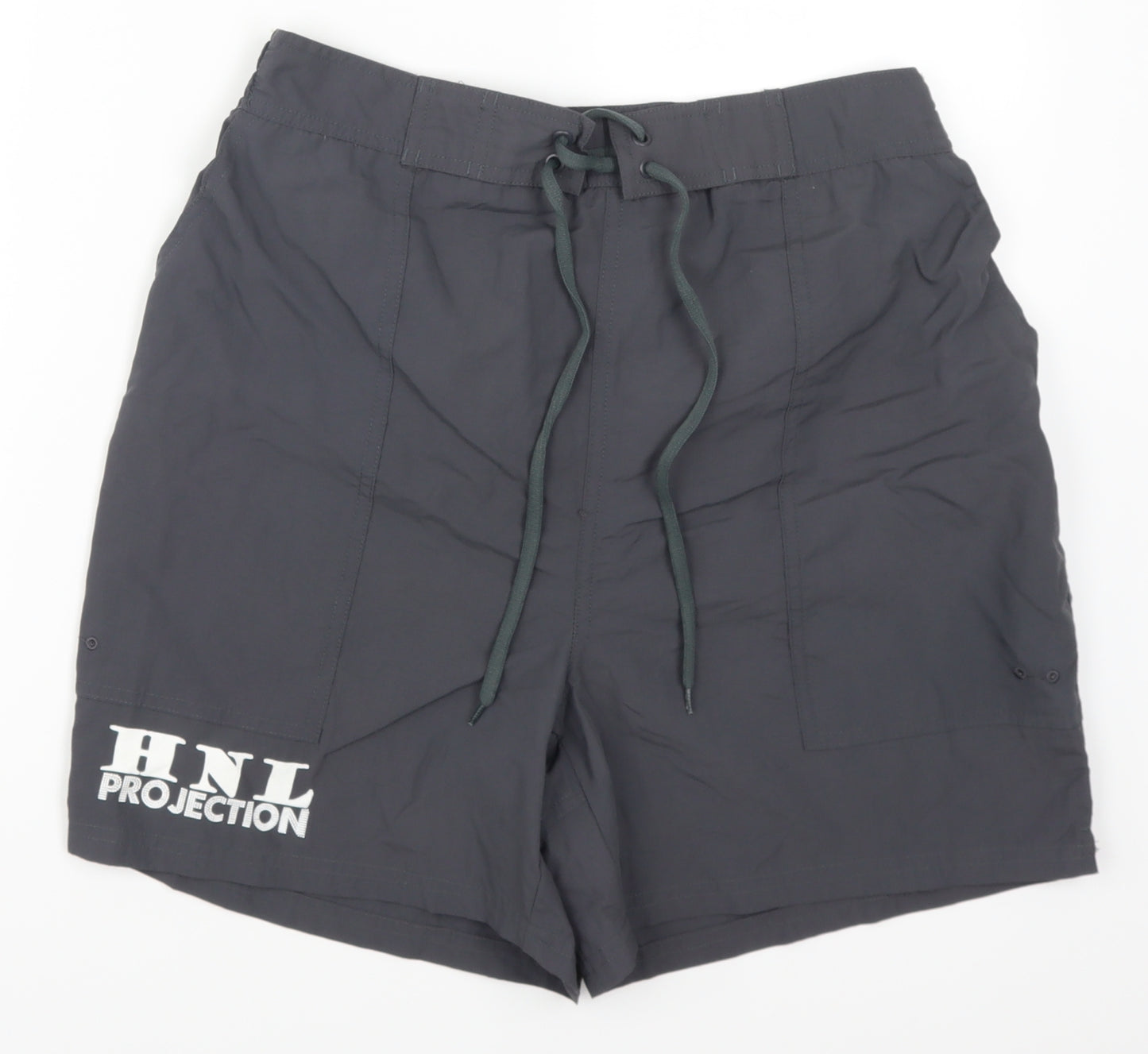 Modern Casuals Mens Grey   Athletic Shorts Size L - HNL Projection