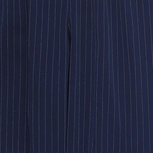 Atmosphere Womens Blue Striped  Trousers  Size 10 L28 in