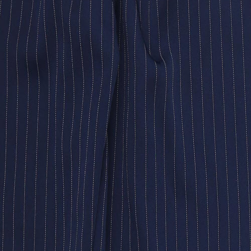 Atmosphere Womens Blue Striped  Trousers  Size 10 L28 in